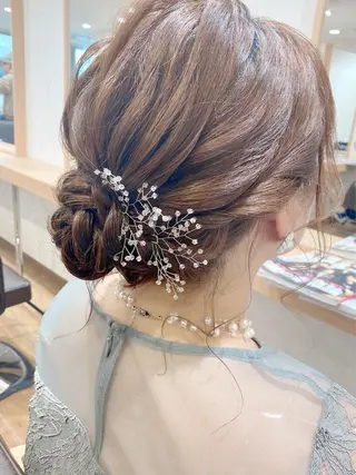 ヘアアレンジ GRANLUSSO 〜グランルッソ駅前店所属・木口 嘉美のヘアスタイル