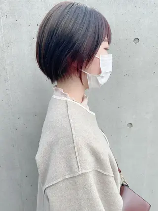 ショート カラー ✂️ｼｮｰﾄの匠✂️ 國井慎平のヘアスタイル