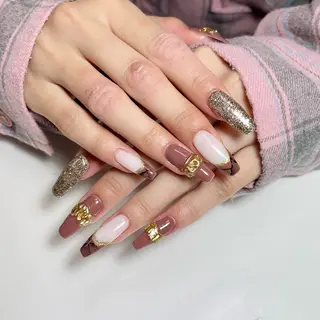 ネイル By moonネイル 🌷ワンホン/韓国風のネイルデザイン