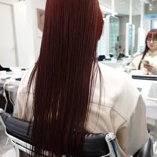 ロング カラー ヘアアレンジ 🌐サトウ リョウ🌐のヘアスタイル