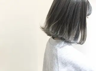 ミディアム カラー ヘアアレンジ 店長/ 加藤 流菜のヘアスタイル