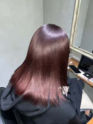 セミロング morrow by suntown所属・💙AKANE ハイトーン特化💙のヘアスタイル