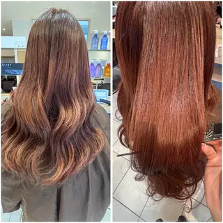 ロング 淺井 さくらのヘアスタイル