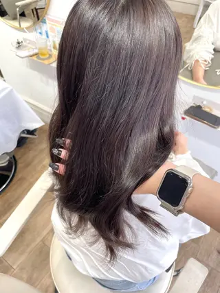 セミロング ももか /韓国style🖤のヘアスタイル