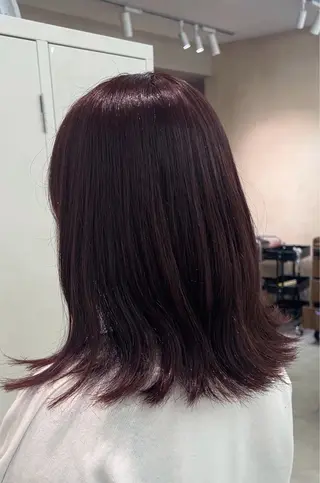 ミディアム カラー ボブ・パーマ特化 🌟フジタのヘアスタイル