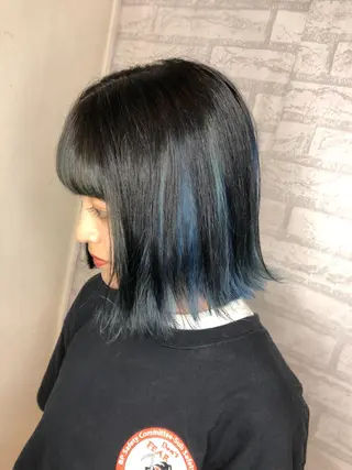 ショート カラー JILBLAN京都 ショート/ハイライトのヘアスタイル