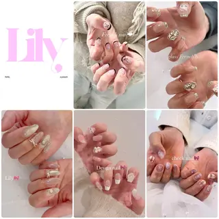 ネイル Lily所属・坪山 美優のネイルデザイン