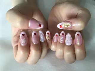 ネイル 💎🐰 saki. m 🐰💎のネイルデザイン