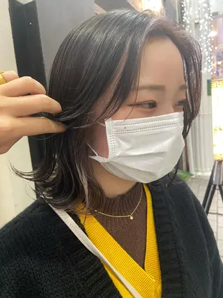 ミディアム nico🏁 rihoのヘアスタイル