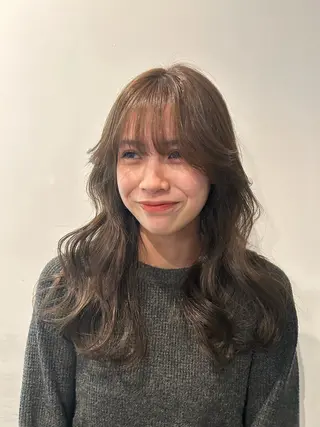 ロング カラー ヘアアレンジ 🎀suzuna 透明感colorのヘアスタイル