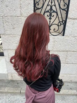 ロング カラー ＊ブリーチカラー＊ 🫧M🫧のヘアスタイル