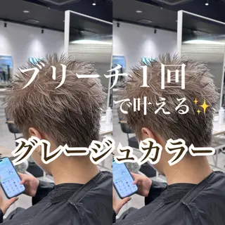 ショート カラー メンズ 似合わせ SHOYAのヘアスタイル