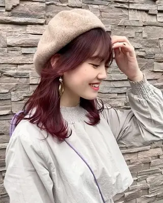 セミロング 【史上最高】口コミ No.1/ナツキのヘアスタイル