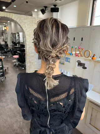 ミディアム カラー🫧アレンジ 🎀REIMIのヘアスタイル