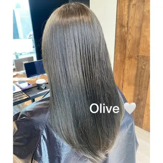 ロング カラー 🍼顔周りカット/ レイヤー/小川華奈のヘアスタイル