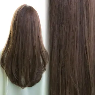 ロング カラー 艶髪/韓国ヘア/ 透明感カラー/ トワのヘアスタイル