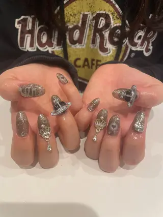 ネイル 束感まつ毛/ネイル/ LED♥KIRARAのマツエク・マツパデザイン