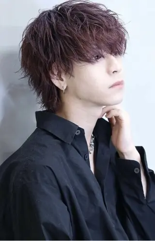 メンズ aid渋谷所属・⚡️メンズパーマ /カラーおび⚡️のヘアスタイル