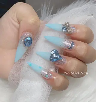 ネイル HANA 長さだしのネイルデザイン