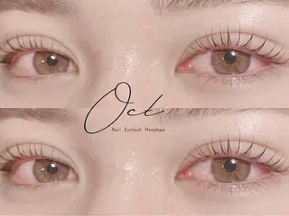 マツエク・マツパ Oct 中目黒ykのマツエク・マツパデザイン