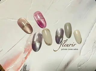 ネイル フルリール 【プライベートサロンのネイルデザイン