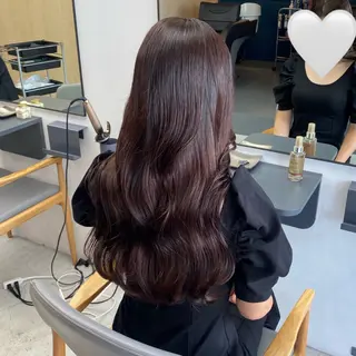 ロング カラー blink所属・暖色/ブラウン/ 透明感/ゆうかのヘアスタイル