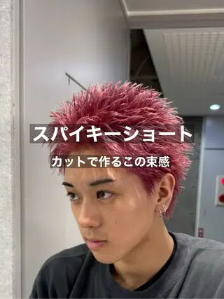 ショート メンズ メンズ特化⚡️パーマ テッタのヘアスタイル