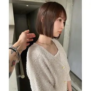 カラー レイヤーカット 特化美容師のヘアスタイル