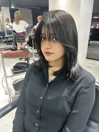 ミディアム 髪質改善大阪/ 酸性縮毛矯正/ゆうとのヘアスタイル