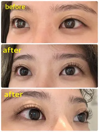 マツエク・マツパ HAIR MAKE an所属・安達 咲のマツエク・マツパデザイン