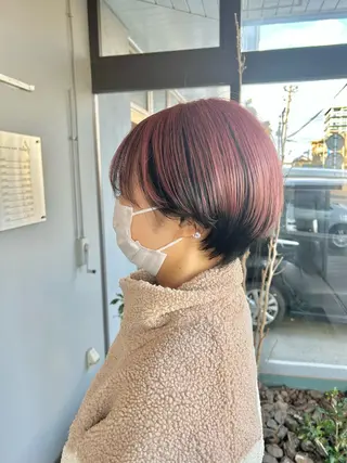 ショート カラー ufu所属・🫧KOWATA KASUMI🫧のヘアスタイル