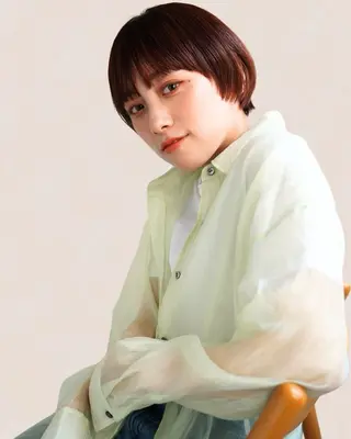 ショート 銀座⚜️【脱白髪染め 美髪矯正】トグチのヘアスタイル