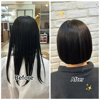 ショート M.SLASH SHINYURIGAOKA所属・小松 美璃のヘアスタイル