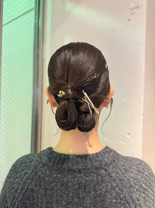 ヘアアレンジ 🍪ﾖｼｲﾊﾙﾈ🍪 ﾗﾍﾞﾝﾀﾞｰｶﾗｰのヘアスタイル