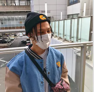 ミディアム ヘアアレンジ メンズ sand yokohama所属・美容室sand 横浜のヘアスタイル