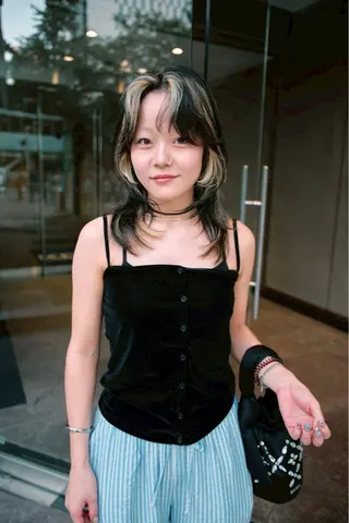 セミロング カラー GRIP/ 名古屋駅徒歩1分のヘアスタイル