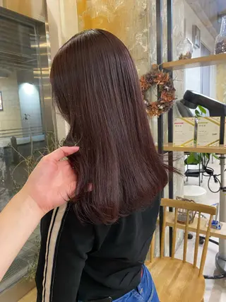 カラー Misaki ║ツヤカラーのヘアスタイル