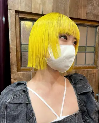 ショート ブリーチ/ハイトーン 心斎橋/honokaのヘアスタイル