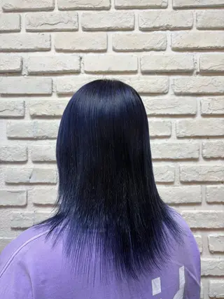 ミディアム 💖ブリーチカラー mahiro💖のヘアスタイル