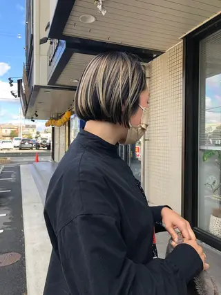 ショート Kukuna所属・原田 慎吾のヘアスタイル