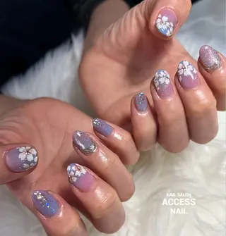ネイル access nailのネイルデザイン