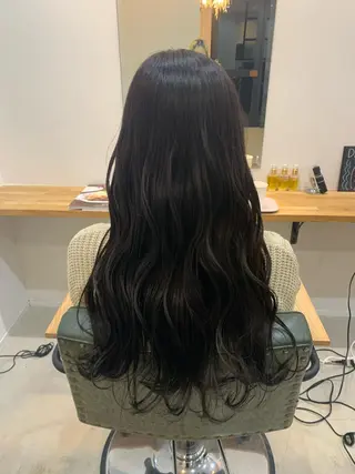 ロング カラー kanon hair所属・新木 愛花のヘアスタイル