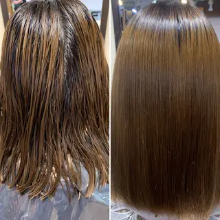 ミディアム パーマ brote所属・髪質改善/山根勇平 /完全マンツーマンのヘアスタイル