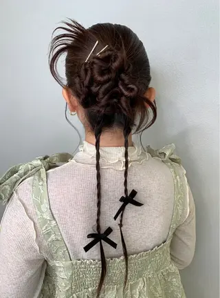 ヘアアレンジ ‎🤍 SAKURA‎🤍のヘアスタイル