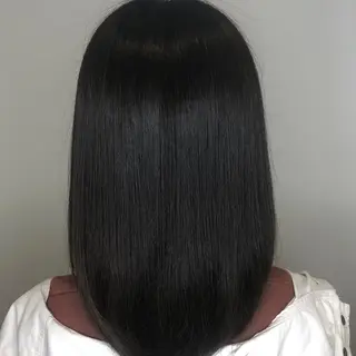 セミロング 🩵顔まわり似合わせ 久保田せな🩵のヘアスタイル