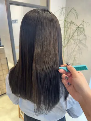 ロング カラー 透明感カラー✨艶髪 制作🌱山根あゆみのヘアスタイル