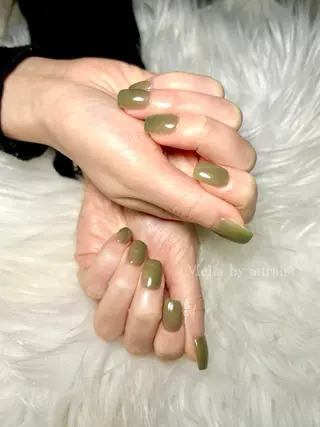 ネイル Melia　by attrait所属・Melia by attrait🌿杏のネイルデザイン