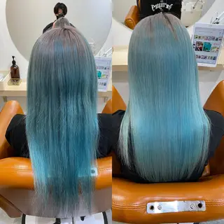 ロング 東野 拓海のヘアスタイル