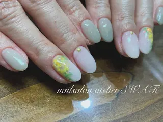 ネイル ヘアーサロン大野所属・nailsalon SWATiのネイルデザイン
