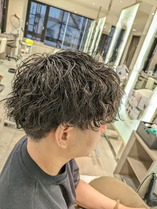 パーマ 小川 健治✨のヘアスタイル